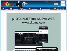 Tablet Screenshot of oposiciones-kuma.com
